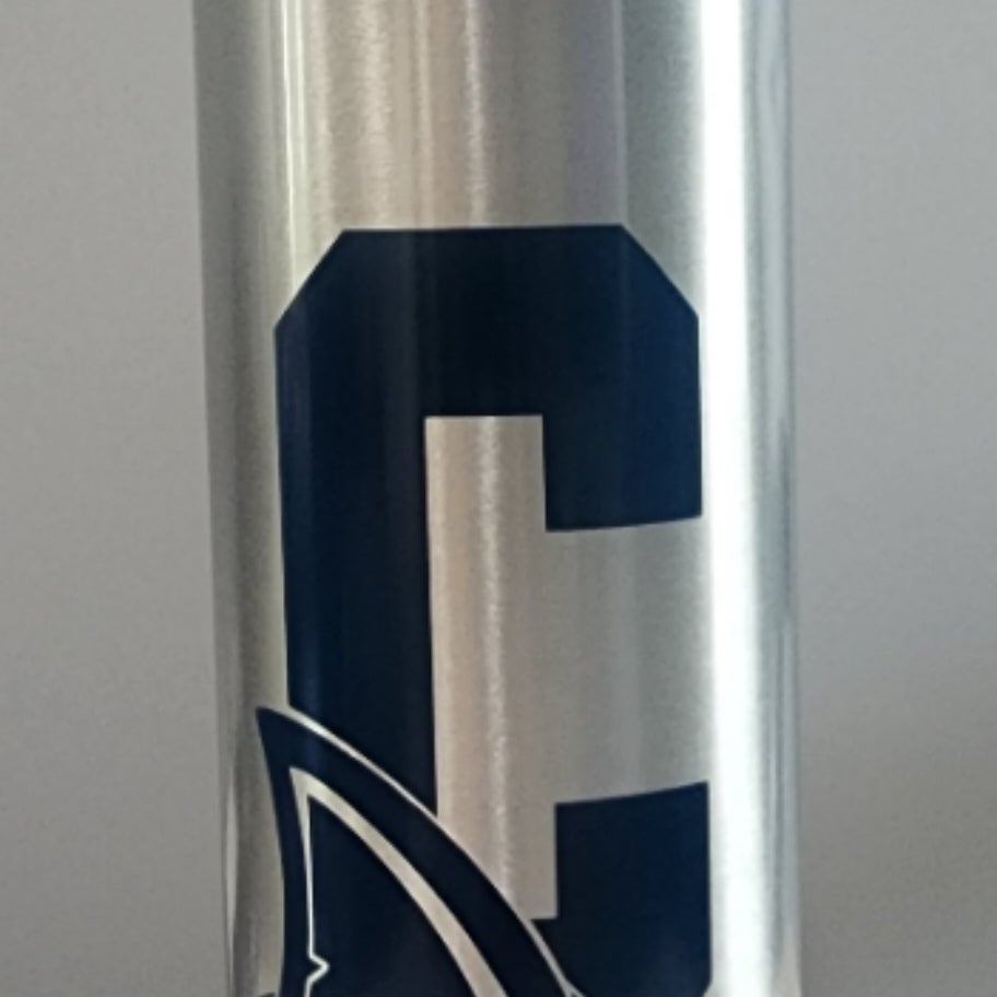 Water Bottle Stainless Bottle with C Fin Logo Charles J. Colgan Sr